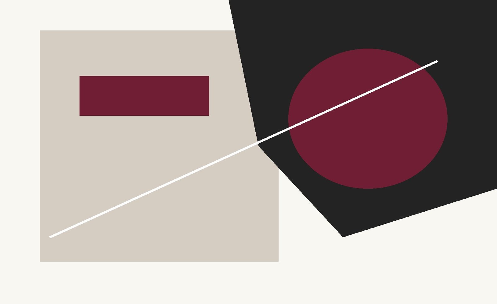 Abstract corporate strategy exhibition artwork
